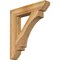 Ekena Millwork Imperial Slat Rough Sawn Bracket, Western Red Cedar, 6"W x 34"D x 38"H BKT06X34X38IMP06RWR - alternate 1